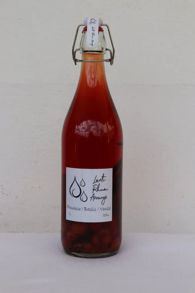 [LRA20230521-018] Framboise/Basilic/Vanille (Limonade 1L)